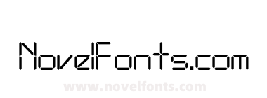 LED Font