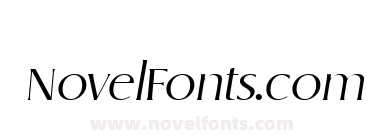 Llewelyn Light SF Italic
