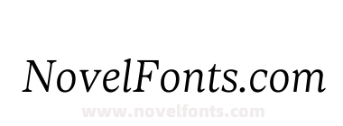 Loretta VF Light Italic