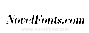 Louvette Banner Semibold Italic