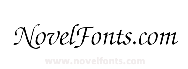 MC Chancellor Light Italic