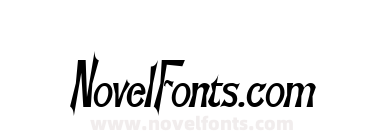 Manchuria Condensed Italic