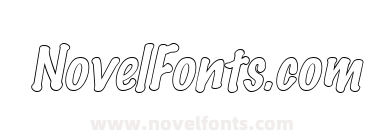 Marker Hollow Italic