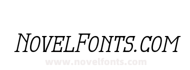 MekanusADF Titling Std Italic