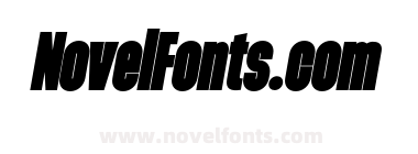 Monopol Medium Bold Italic