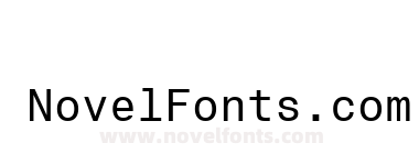 Monospac821 BT Roman