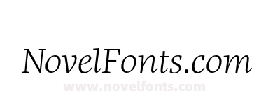 More Pro Wide Light Italic