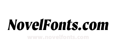 Moret Extrabold Oblique