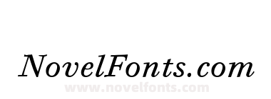 Bodoni Six ITC TT BookItalic