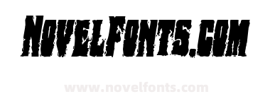 Bog Beast Condensed Italic