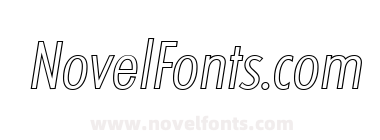 Peter Becker Cond Outline Light Italic