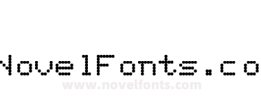 Pixel Screen Font Light