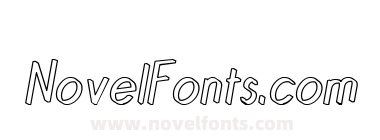 Quincaille Outline Italique