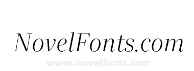 Quinn Display Light Italic