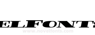 Rider Wide Expanded Extra Black Italic