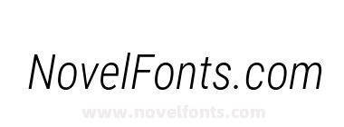 Roboto Condensed Light Italic