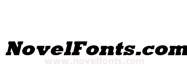 Rockney Extrabold Italic