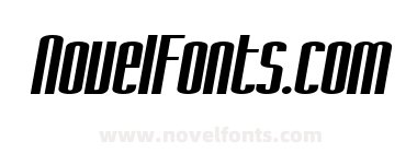 SF Iron Gothic Extended Oblique