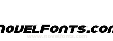 SF Juggernaut Bold Italic