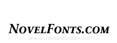 Sabon Next RW SC Bold Italic