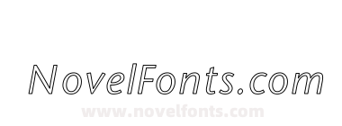 Sapir Sans Italic Hollow