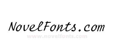 Script Mono ItalicSWFTE