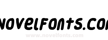 Smoothie Black Italic