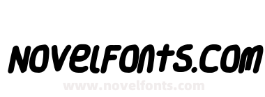 Smoothie Extra Bold Italic