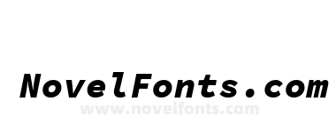 Source Code Pro Black Italic