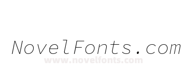 Source Code Pro ExtraLight Italic