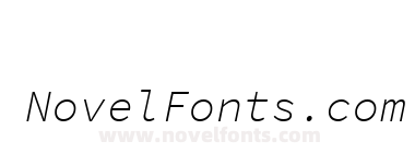 Source Code Pro Light Italic