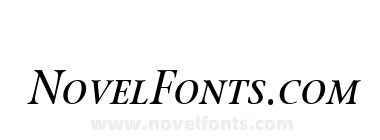 Stone Print Small Caps Italic