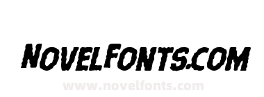 Terror Babble Staggered Italic