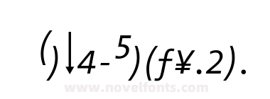 The Sans Extra Light Expert Italic