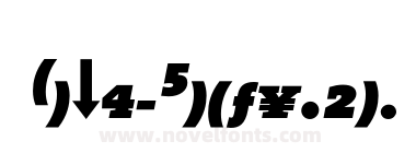 The Serif Black Expert Italic