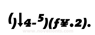 The Serif Extra Bold Expert Italic