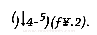 The Serif Semi Light Expert Italic
