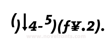 The Serif Semibold Expert Italic