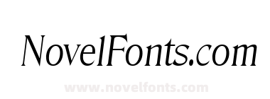 Thomas Becker Light Italic