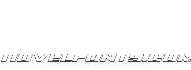 Tigershark Outline Italic