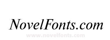 TimesET Italic