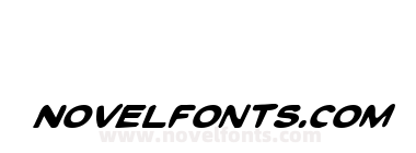 Toon Town Industrial Italic