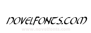 Tristram Condensed Italic