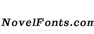Trocchi Bold Oblique Stencil