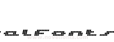 UP Tiny lcd four 8 Italic
