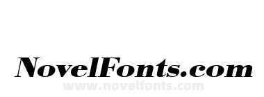 URW BodoniT Ext Wid Bold Oblique