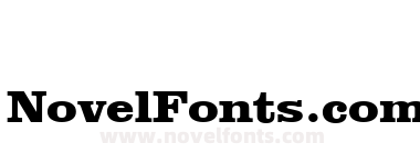 URW ClarendonT Extr Bold Extr Wide