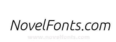 Ubuntu Light Italic