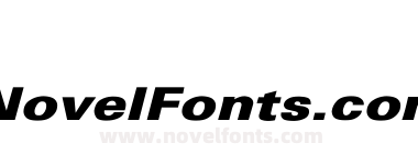 Univers Black Italic Wd