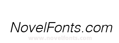 VNI Swiss Light Italic